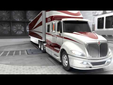 International ProStar aerodynamics Video