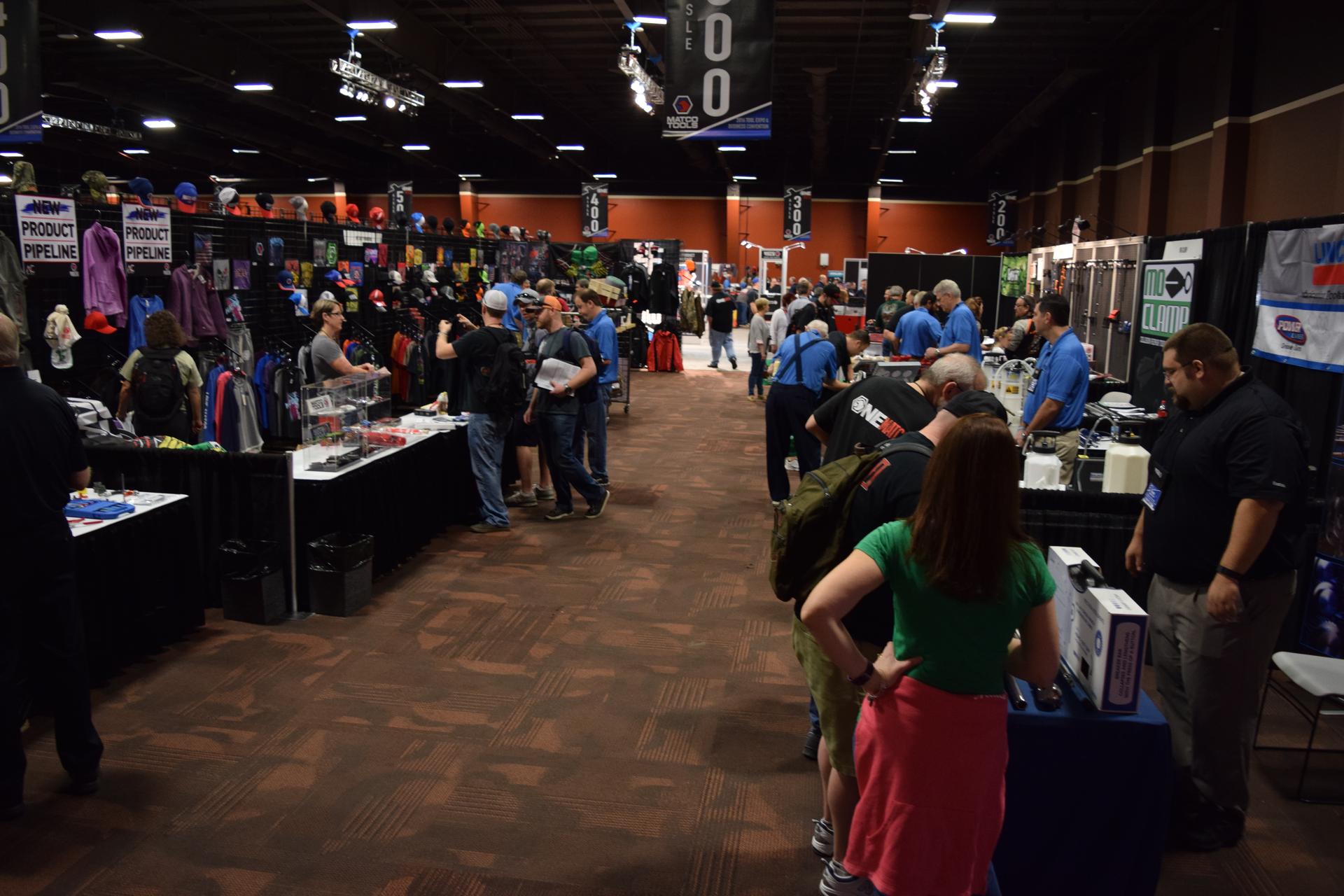 Vendors show off the latest and greatest in tools and equipment for the automotive aftermarket on the show floor at the MGM Grand. The theme of the 2016 Matco Tools Expo was 'One Matco,' which is in line with the company's focus on ensuring its distributors feel as if they are a part of the Matco family.