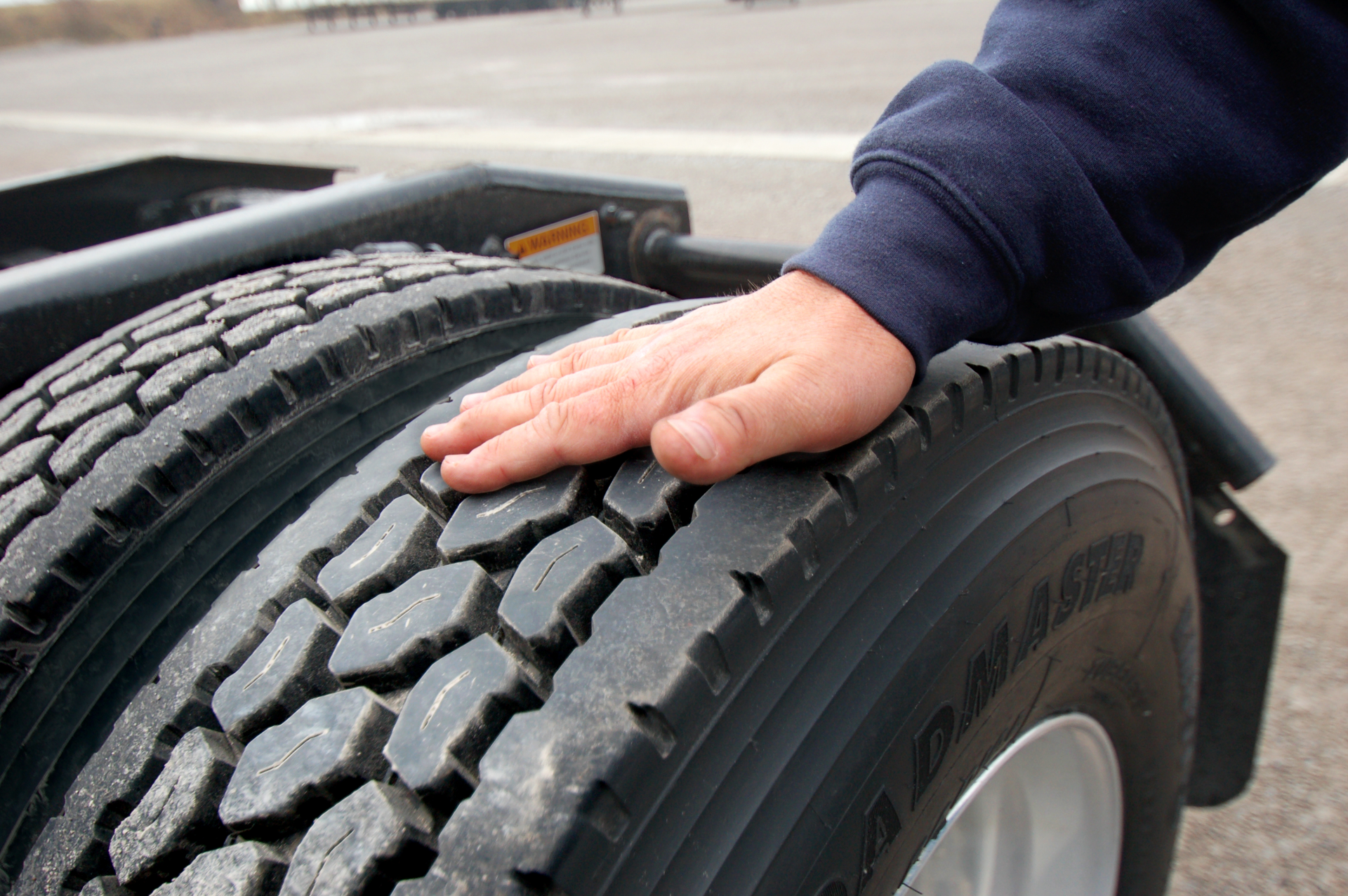 A weekly fingertip diagnostic &ndash; simply running a hand over the tread &ndash; can help detect signs of irregular wear.