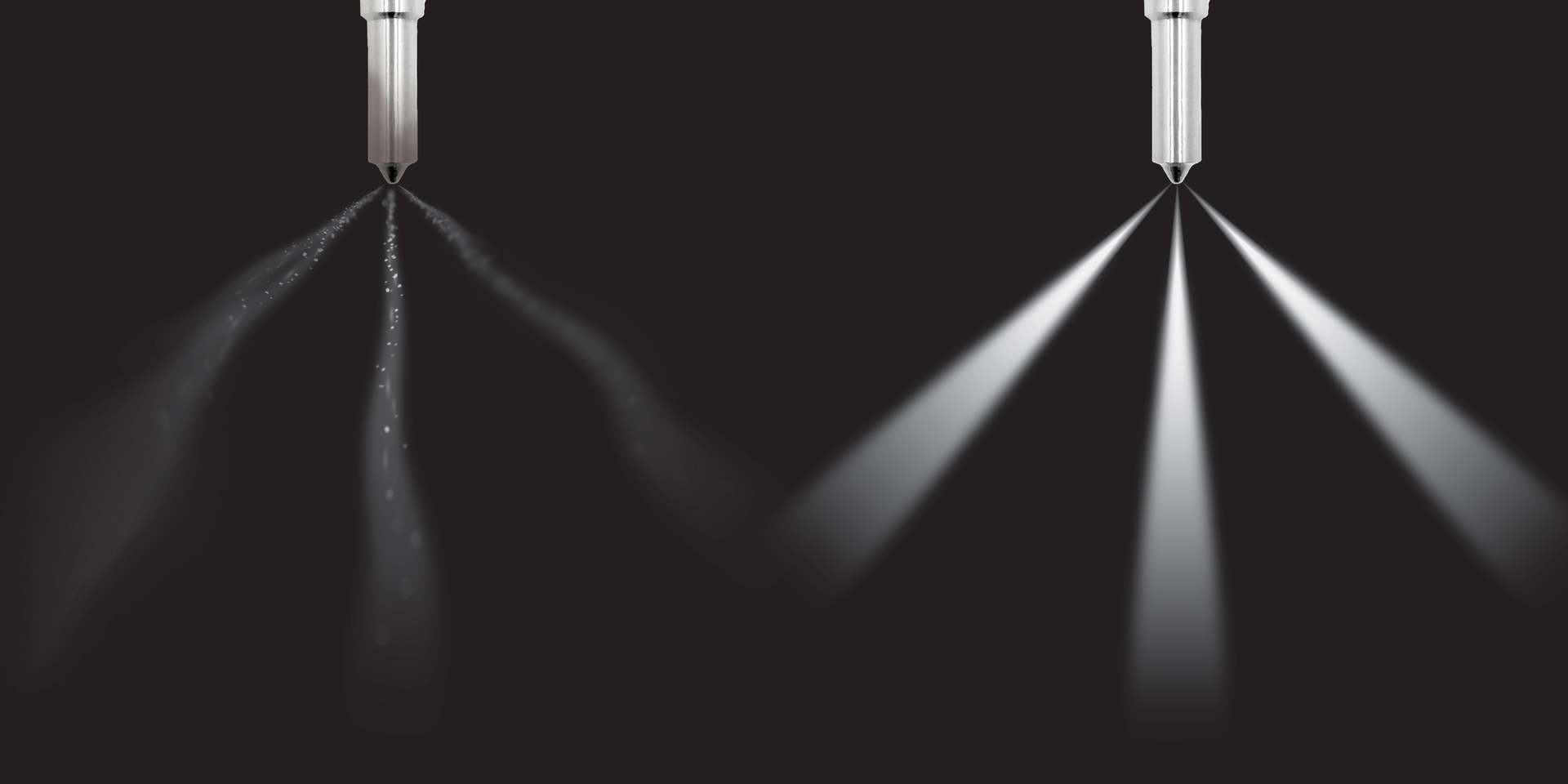 Injector deposits affect fuel spray patterns, leading to lower fuel economy and power.