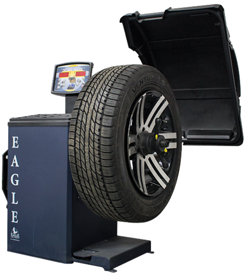 Eb 1070 Wheel Balancer With Hood