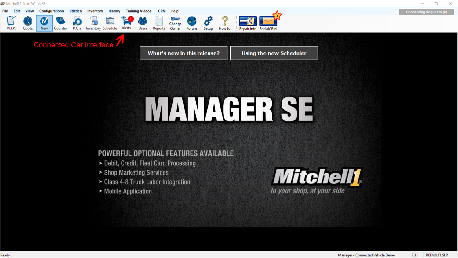 Mitchell1 Manager Se Connected Car Alert Highlighted