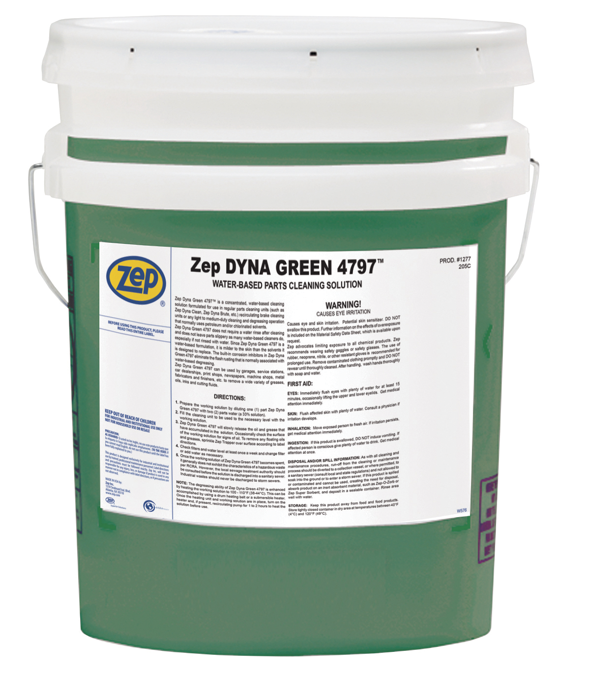 Dyna Green Water Based Cleaning Solution, No 4797