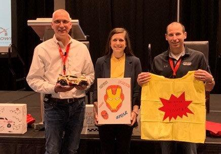 Pictured left to right: Lance Meyer, Erin Bolyard, Chris DuPaul.