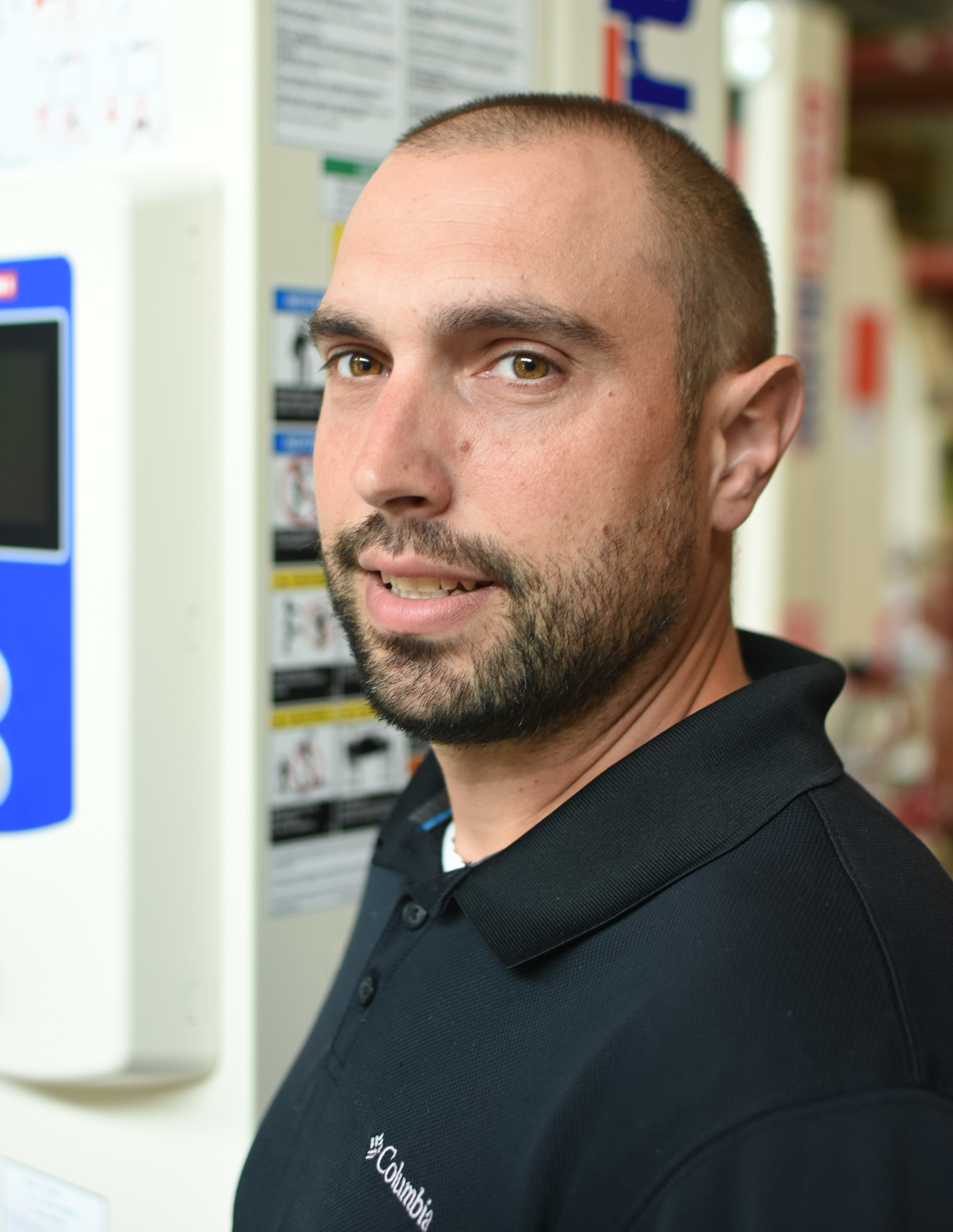 Service Manager, Kevin Boyer, Stertil-Koni.