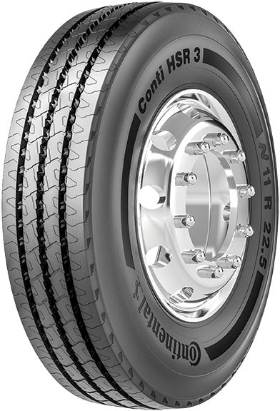 Conti HSR 3, Continental&rsquo;s newest steer tire, is a regional steer tire delivering excellent mileage with scrub resistance.