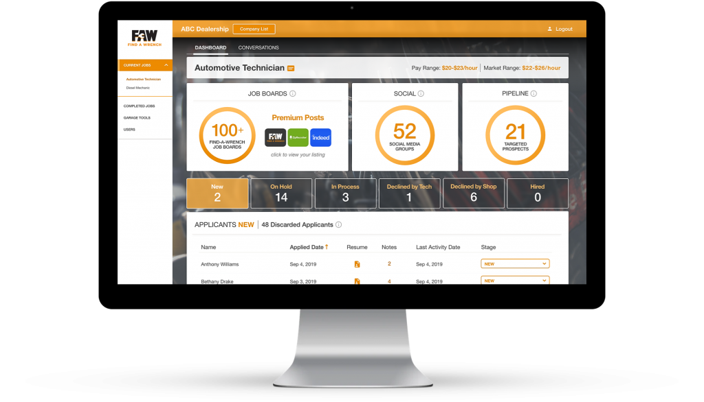 Find A Wrench Recruiting Portal 5dee96c3caf34