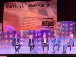 Panelists discuss the real-world fleet challenges during a panel discussion at Heavy Duty Aftermarket Dialogue 2020. Panelists discuss the real-world fleet challenges during a panel discussion at Heavy Duty Aftermarket Dialogue 2020.