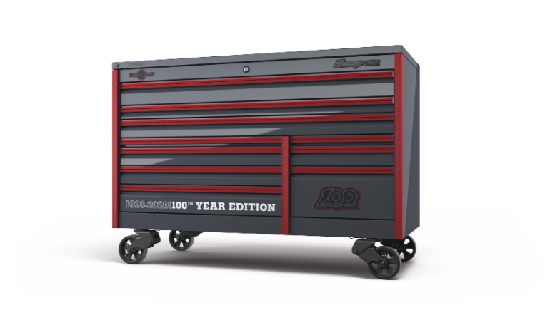 Snap-on 100th Year Edition 68&rdquo; EPIQ Roll Cab, No. KETN682B3WFH.