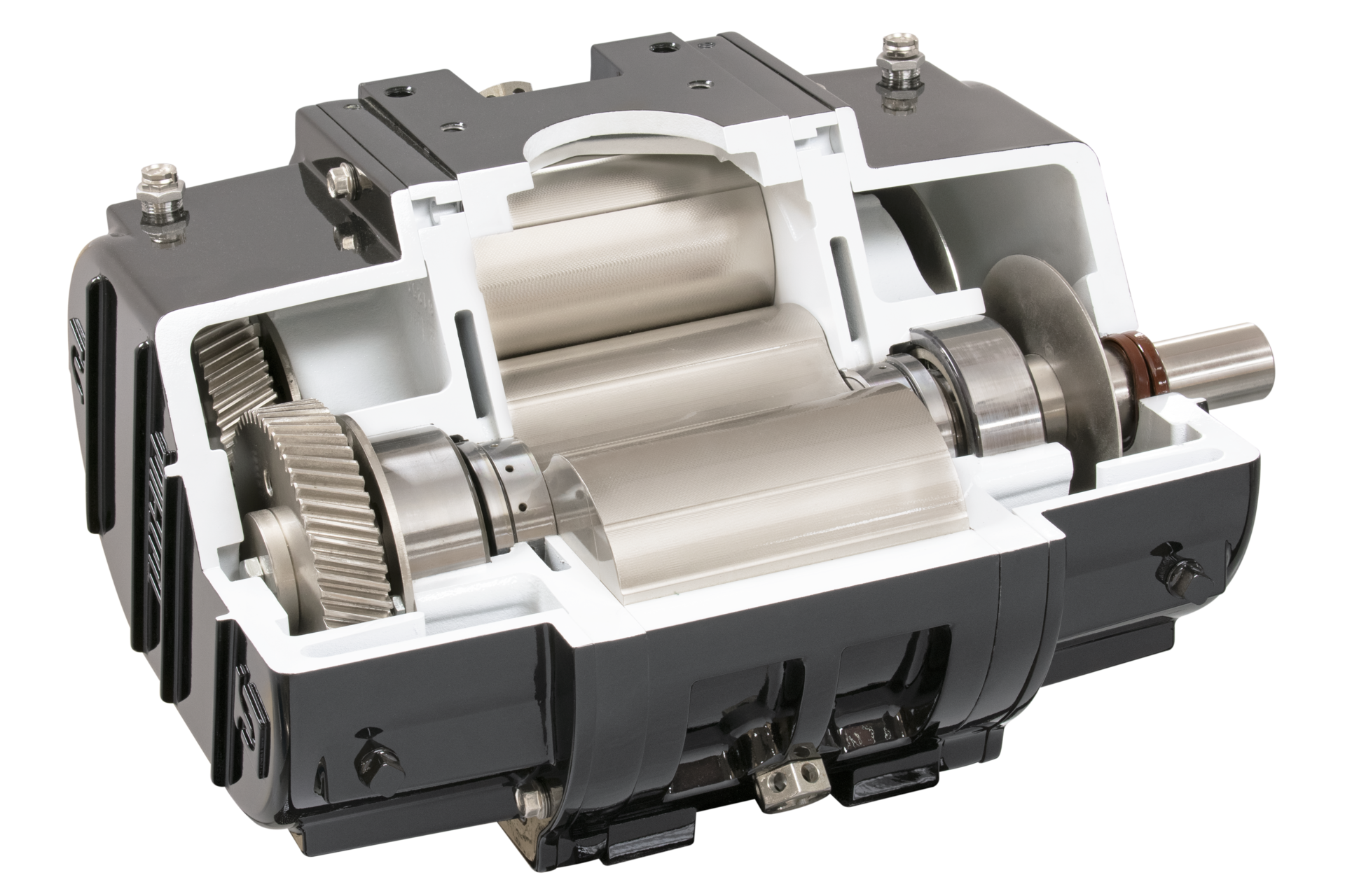 Transport Blower Cutaway