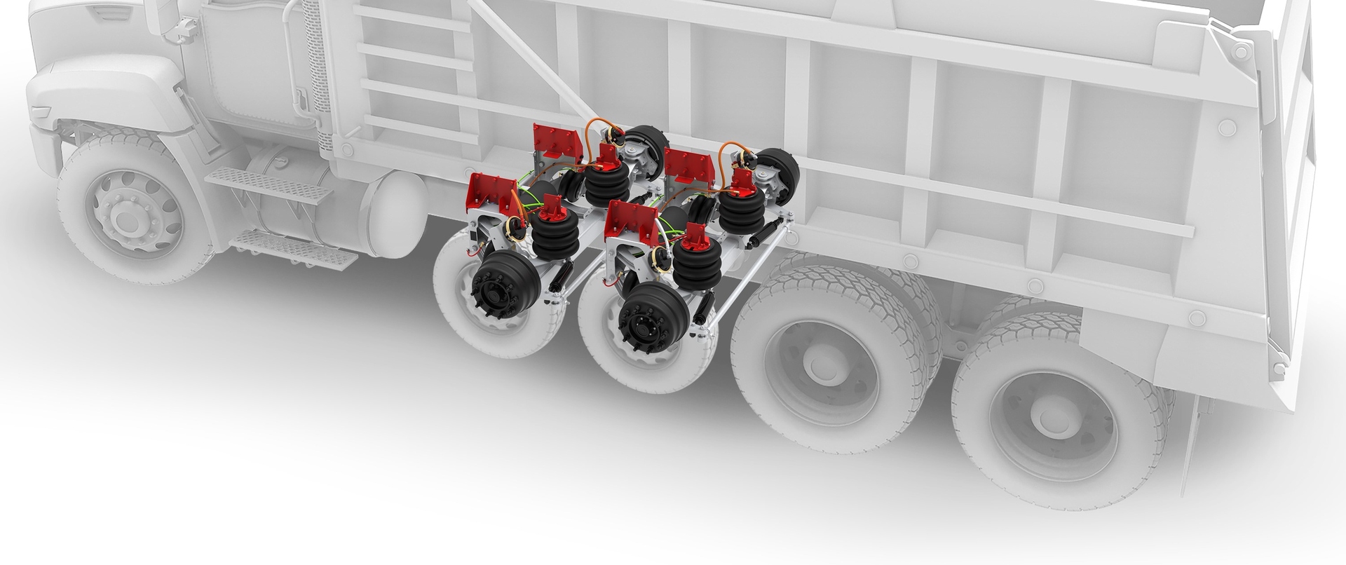 Steerable lift axles enable a vehicle to maintain proper load distribution and remain in compliance.