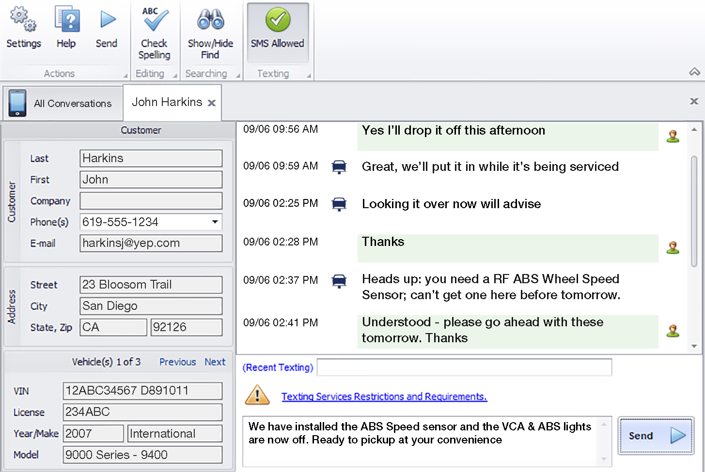 Mitchell1 Truck Series Messaging