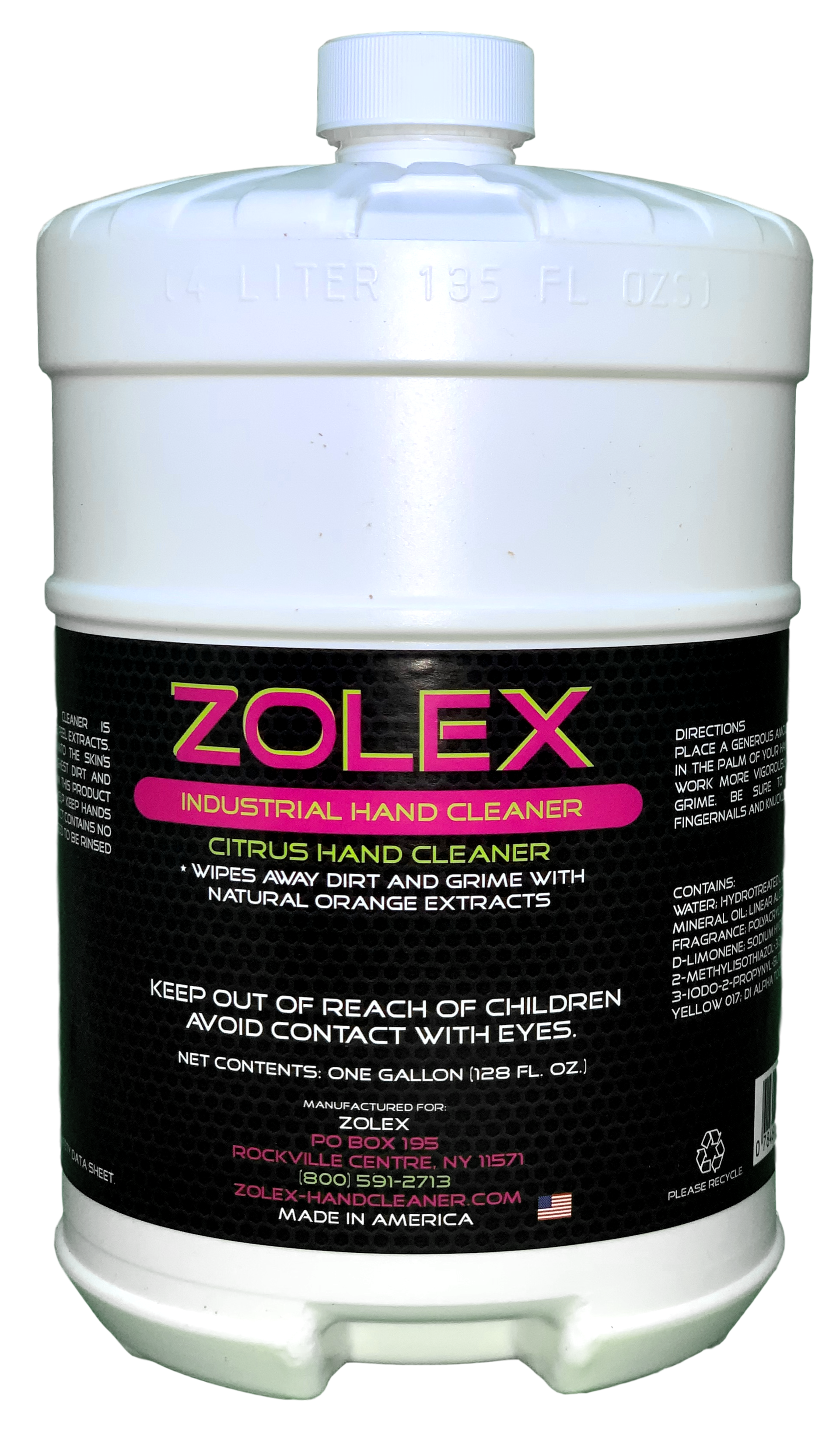 Zolex Industrial Handcleaner Citrus