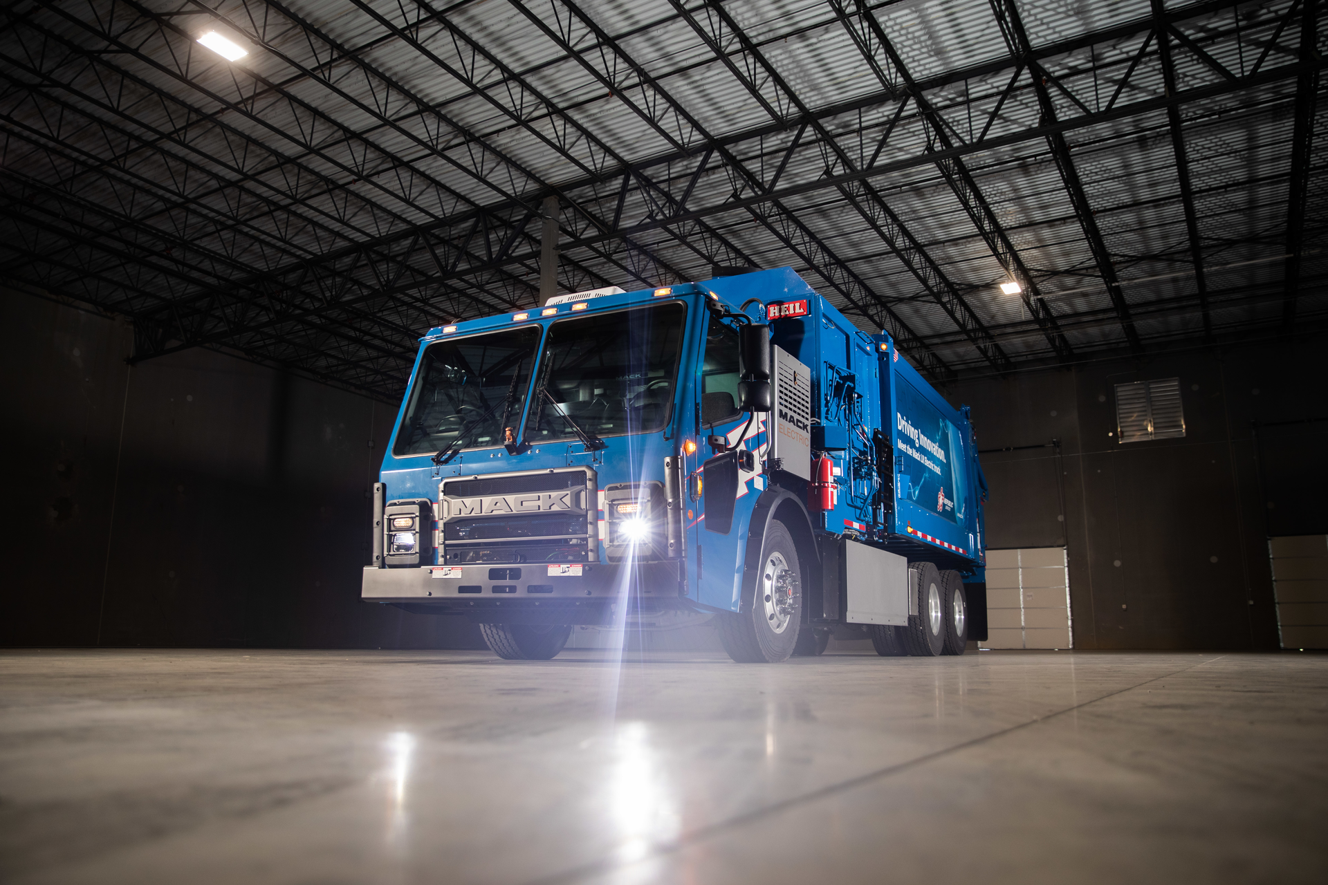 Mack Trucks delivered its Mack LR Electric demonstration model to Republic Services to begin in-service trials in the demanding refuse segment.