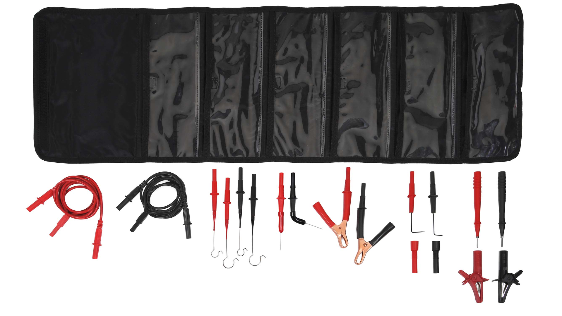 18 pc Battery and Electrical Circuit Test Lead Kit, No. MTTL550-KIT