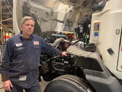 “We’re not big fans of sending any work out,” Loyd related. “We often fix problems on-site at terminals.' “We’re not big fans of sending any work out,” Loyd related. “We often fix problems on-site at terminals.'