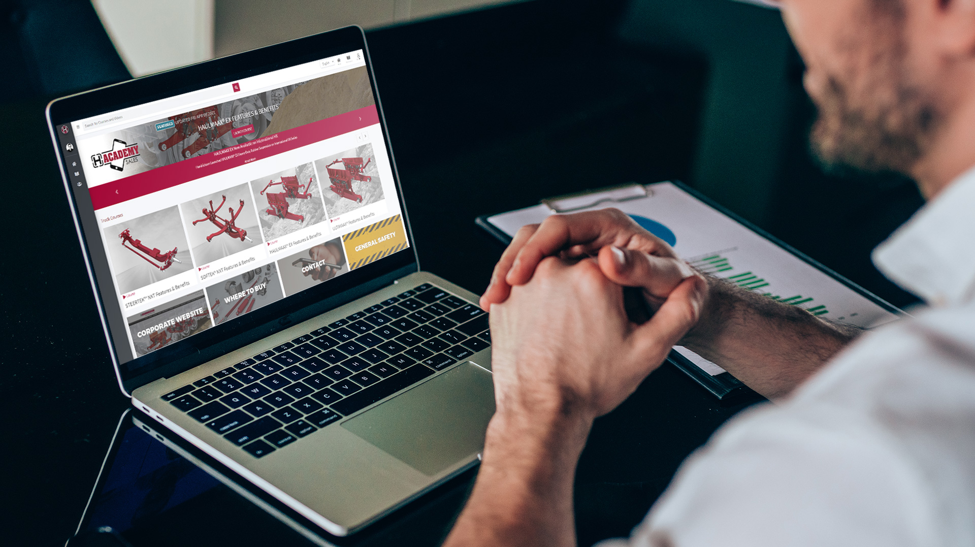 Sales Academy Landing