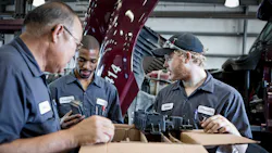 The most efficient operations provide technicians the means to order parts electronically right from the bay. The most efficient operations provide technicians the means to order parts electronically right from the bay.