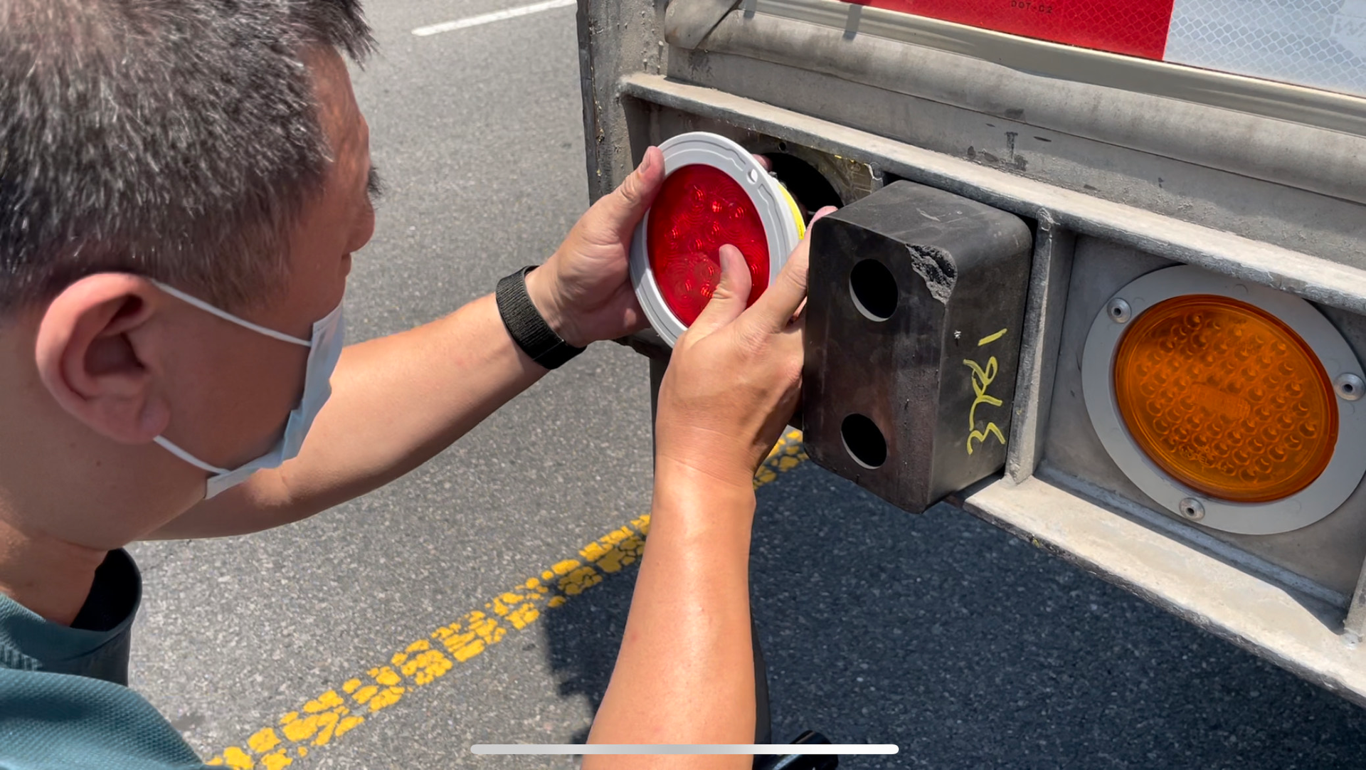 Anytrek Tail Light Mounted Gps Tracker