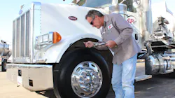 Underinflation and mismatching inflation on dual tires can deflate a fleet's chances to deliver goods on time, so drivers and fleets should go beyond visual inspections and 'thumping sticks' to ensure accurate psi measurements. Underinflation and mismatching inflation on dual tires can deflate a fleet's chances to deliver goods on time, so drivers and fleets should go beyond visual inspections and 'thumping sticks' to ensure accurate psi measurements.