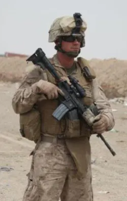 Devon McNamara, Transflo regional sales manager, has been in the U.S. Marine Corps Reserve since 2008. Devon McNamara, Transflo regional sales manager, has been in the U.S. Marine Corps Reserve since 2008.