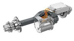 Dana's Spicer Electrified e-Powertrain was awarded New Achievement of the Year at the 2021 Diesel Progress Summit and Awards. Pictured here is the eS9000r paired to a Sumo motor. Dana's Spicer Electrified e-Powertrain was awarded New Achievement of the Year at the 2021 Diesel Progress Summit and Awards. Pictured here is the eS9000r paired to a Sumo motor.