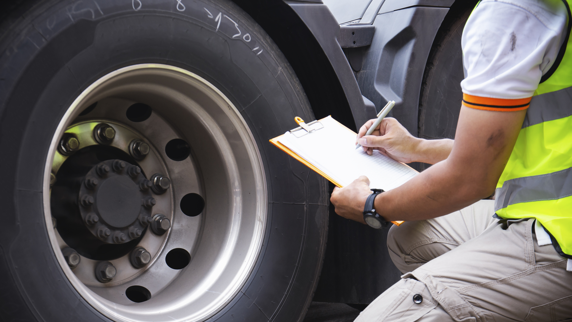 Like the inflation pressure, you can&rsquo;t just check the tread depth on one tire. At a minimum, they should be checked across the axle in steer, drive, and trailer positions. Ideally, all the tread depths are recorded in each of the major grooves.