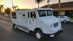 Xos battery-electric step vans are being used by various fleets ranging from FedEx Ground operators to Loomis cash-in-transit vehicles. Xos battery-electric step vans are being used by various fleets ranging from FedEx Ground operators to Loomis cash-in-transit vehicles.