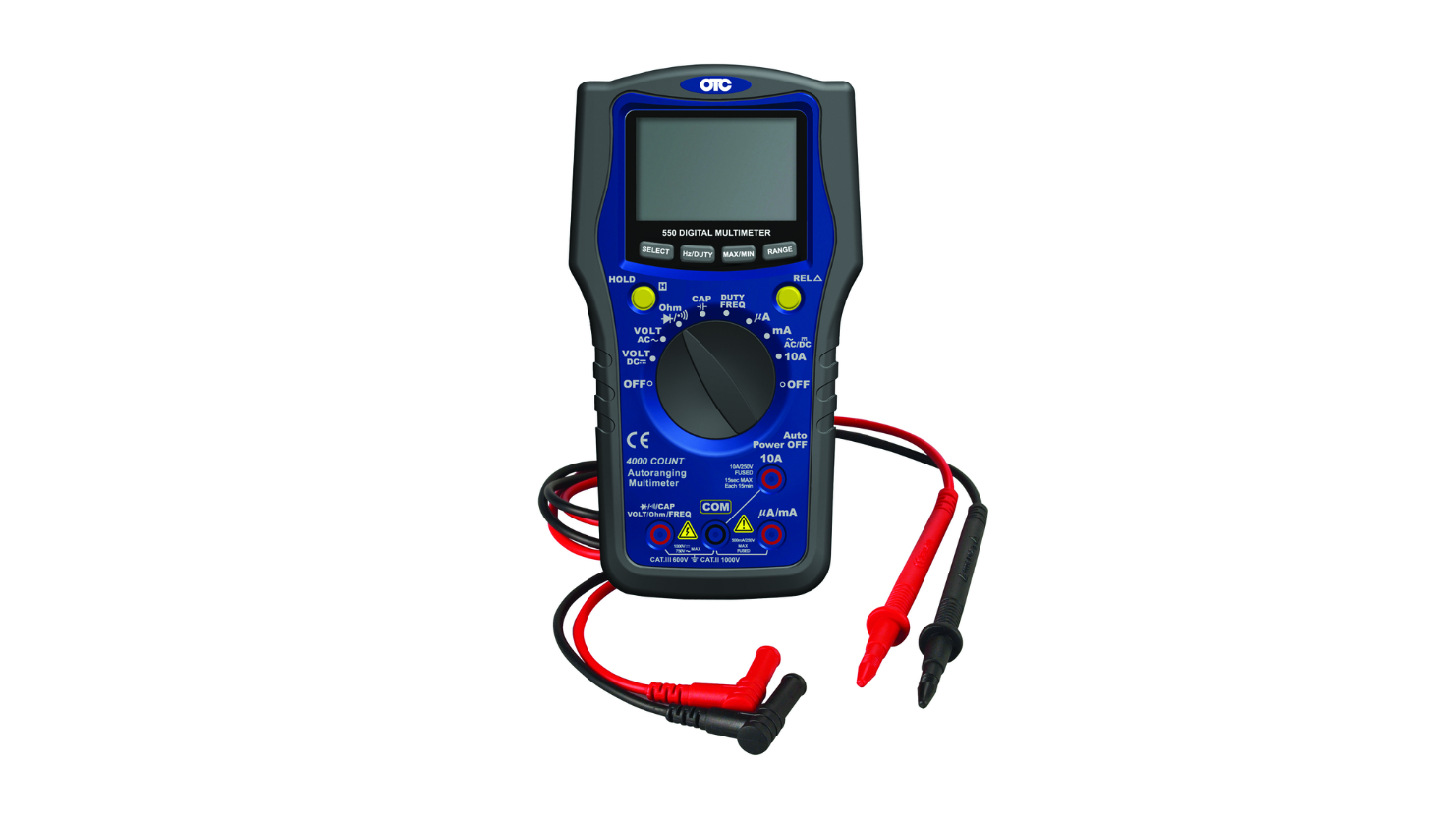 This multimeter is CAT III 1,000V and hybrid-compatible to safely diagnose high-voltage circuits found in hybrid vehicles. PC software and a cable are included so users can use their computer as a data logger and display detailed diagnoses.