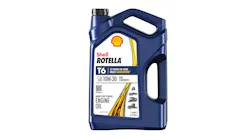 Shell Rotella T6 10W-30 full synthetic heavy-duty engine oil Shell Rotella T6 10W-30 full synthetic heavy-duty engine oil