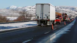 Pro tip: Keep a first-aid kit in the cab to treat yourself and others. Pro tip: Keep a first-aid kit in the cab to treat yourself and others.