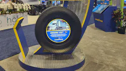Goodyear RangeMax ESD EV tire for electric-, diesel-, and gas-powered vehicles in the regional segment. Goodyear RangeMax ESD EV tire for electric-, diesel-, and gas-powered vehicles in the regional segment.