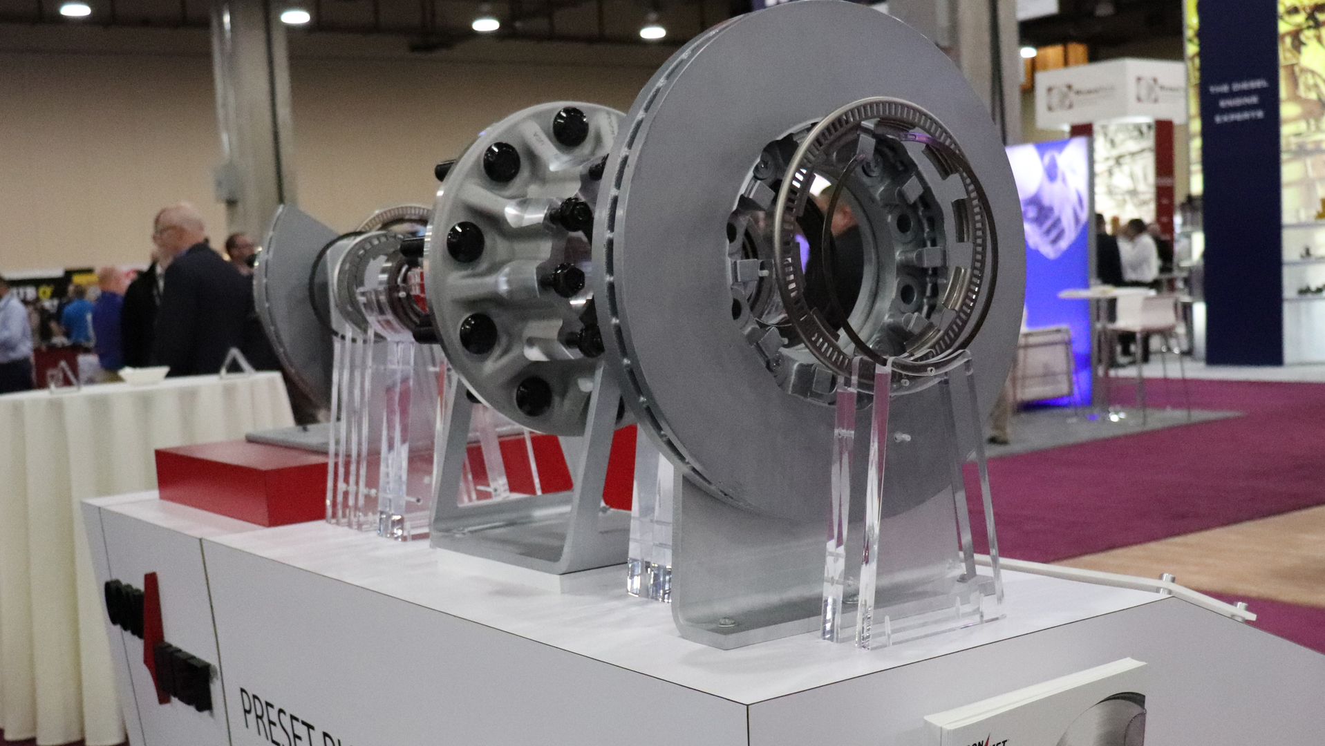 ConMet's Preset Plus Hub Assembly (taken at HDAW 2023).