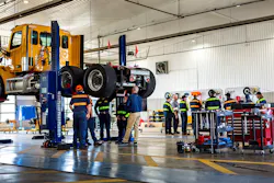 Technicians must engage in routine training to keep up to speed on new truck systems and how to diagnose problems. Technicians must engage in routine training to keep up to speed on new truck systems and how to diagnose problems.