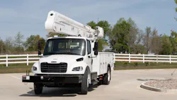 Vocational eM2 offerings feature electric and mechanical ePTO options to support hydraulic and battery-powered body equipment using the vehicle’s high-voltage battery. Vocational eM2 offerings feature electric and mechanical ePTO options to support hydraulic and battery-powered body equipment using the vehicle’s high-voltage battery.