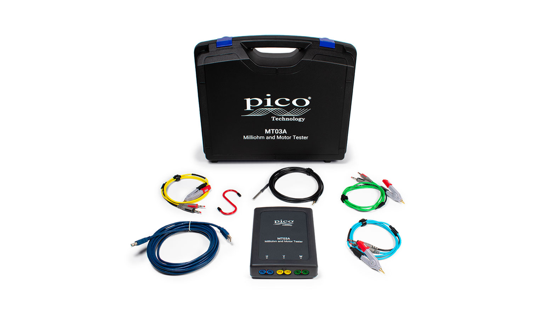 The MT03A Milliohm and Motor Tester from Pico Technology is ideal for low-resistance testing.