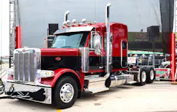 “The Model 589 is unmistakably Peterbilt,' declared Jason Skoog, Peterbilt general manager. “The Model 589 is unmistakably Peterbilt,' declared Jason Skoog, Peterbilt general manager.