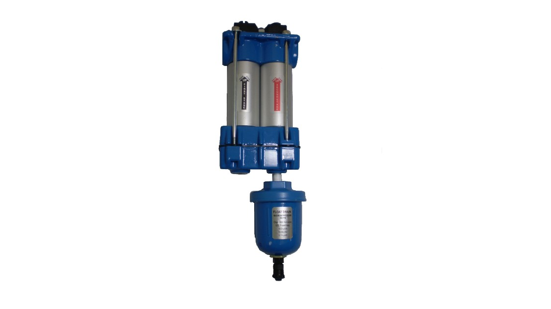 The 5 Micron Compressed Air Filters from Walmec North America are two-stage filters for point-of-use filtering of liquids, oils, and other contaminants.