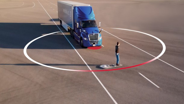 ZF&rsquo;s next-gen OnGuardMAX AEB system integrates several camera features into one device to avoid cluttering the windshield without losing any of its safety features.