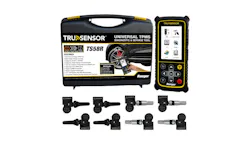 Bendpak's two new TPMS sensors and accompanying TPMS kit feature a universal design to accommodate a variety of wheel profiles and vehicles. Bendpak's two new TPMS sensors and accompanying TPMS kit feature a universal design to accommodate a variety of wheel profiles and vehicles.