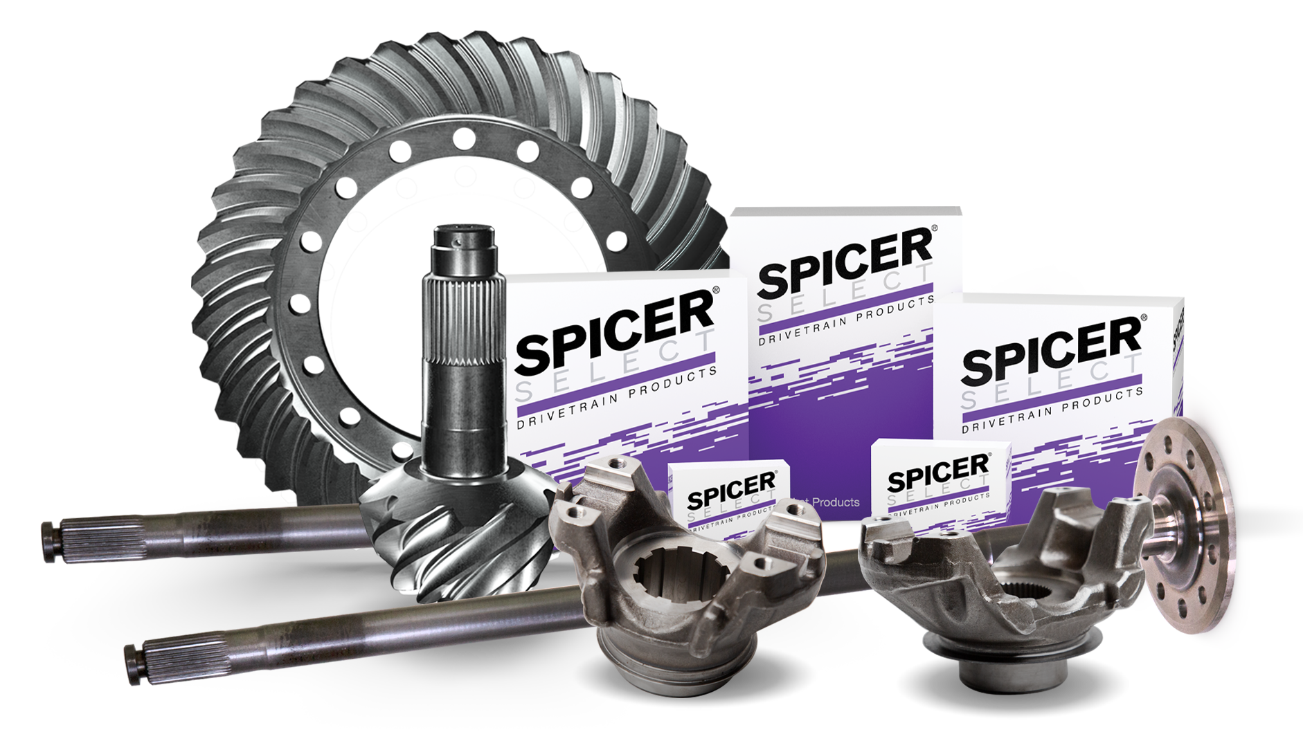 Spicer Select Drivetrain Coverage by Dana Incorporated is designed for older vehicles.