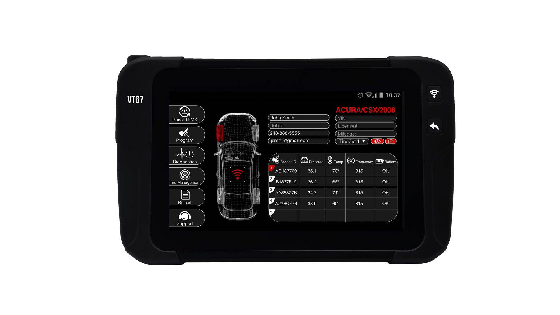 Ateq Tpms Tools Vt67