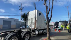 CARB has been performing pre-checks on trucks likely to fail California's incoming Clean Truck Check program using portable emissions detectors. CARB has been performing pre-checks on trucks likely to fail California's incoming Clean Truck Check program using portable emissions detectors.