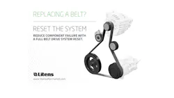 Litens Aftermarket, offering aftermarket belt drive products, introduced its new ‘System Reset’ campaign, to bring awareness to proper drive belt system maintenance. Litens Aftermarket, offering aftermarket belt drive products, introduced its new ‘System Reset’ campaign, to bring awareness to proper drive belt system maintenance.