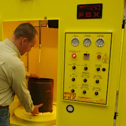 The TrapBlaster utilizes two nozzles to deliver bidirectional air scanning to help get filters cleaner, faster. The TrapBlaster utilizes two nozzles to deliver bidirectional air scanning to help get filters cleaner, faster.