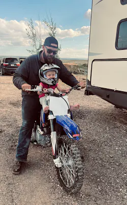Cody Clegg works 60+ hours a week, but makes time to hunt, fish, and ride dirt bikes with his kids. Cody Clegg works 60+ hours a week, but makes time to hunt, fish, and ride dirt bikes with his kids.