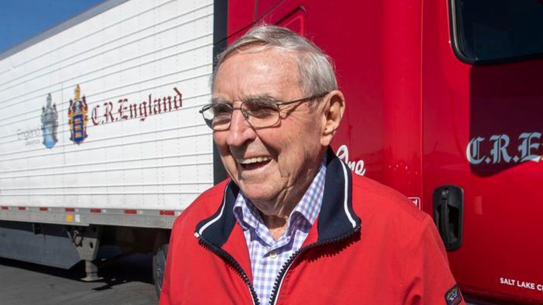 Gene England, president emeritus of C.R. England, Inc., began driving for his father&rsquo;s company at 14.