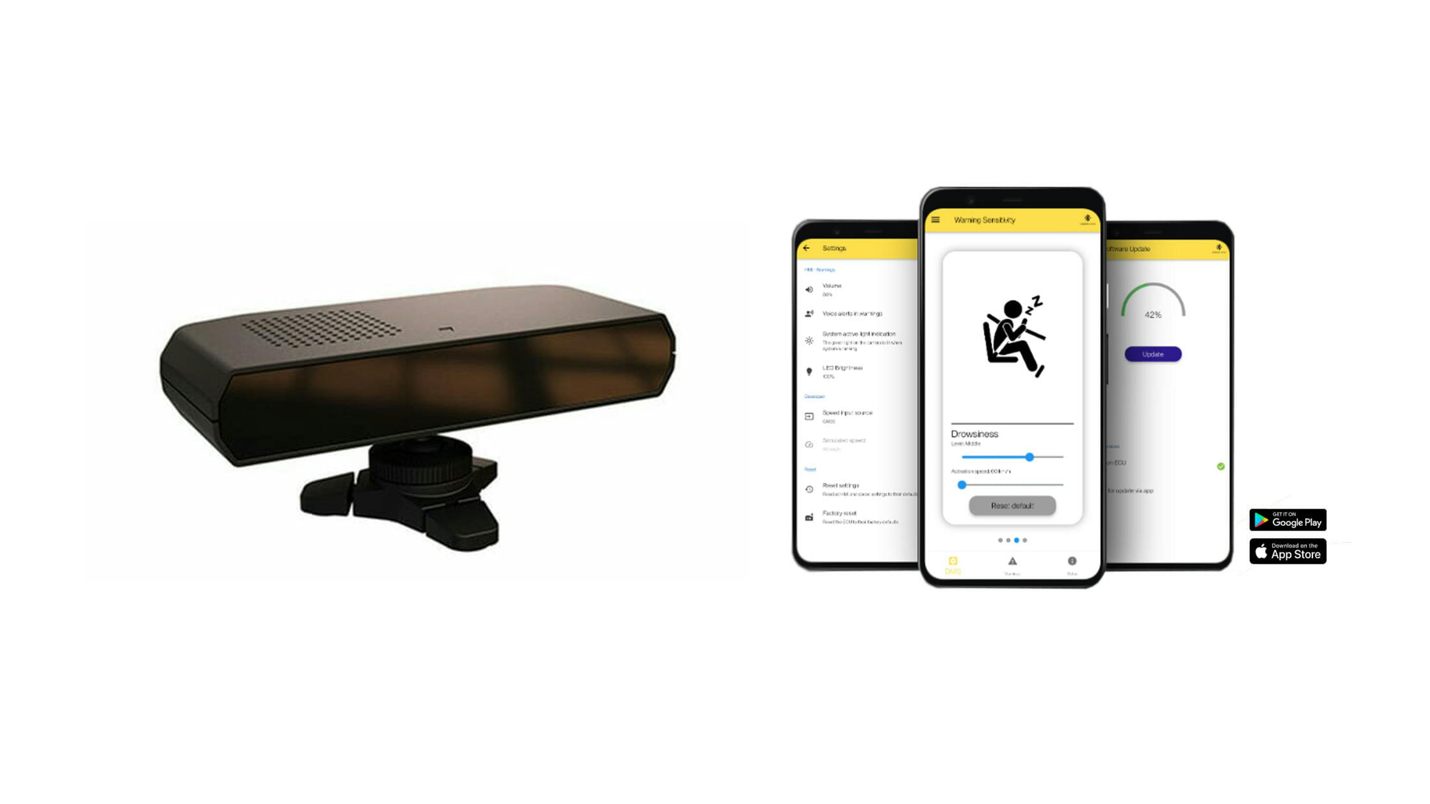 AIS camera unit and app graphic