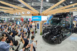 The new Volvo VNL tractor equipped with Aurora autonomous technology. The new Volvo VNL tractor equipped with Aurora autonomous technology.