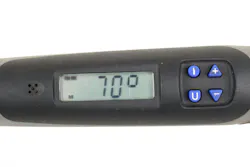 Once specified torque has been achieved, the press of a mode button switches the tool to angle mode. Once you choose the desired angle (in this example we selected 70 degrees), continue to rotate the bolt. Once the target angle of 70 degrees is achieved, the tool emits an audible beep and vibration alert. This allows you to accomplish torque-plus-angle tightening with one tool, with no need to remove the tool from the workpiece. Once specified torque has been achieved, the press of a mode button switches the tool to angle mode. Once you choose the desired angle (in this example we selected 70 degrees), continue to rotate the bolt. Once the target angle of 70 degrees is achieved, the tool emits an audible beep and vibration alert. This allows you to accomplish torque-plus-angle tightening with one tool, with no need to remove the tool from the workpiece.